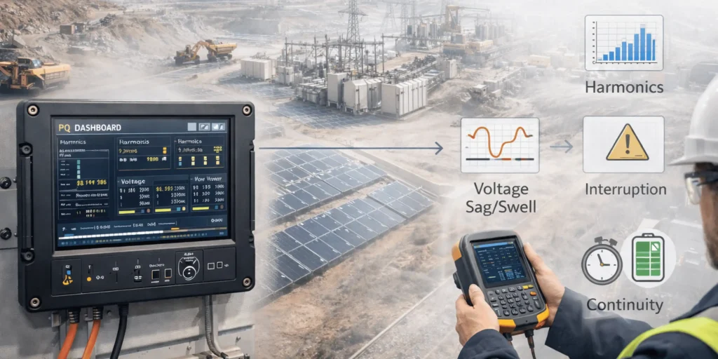 Power Quality en minería