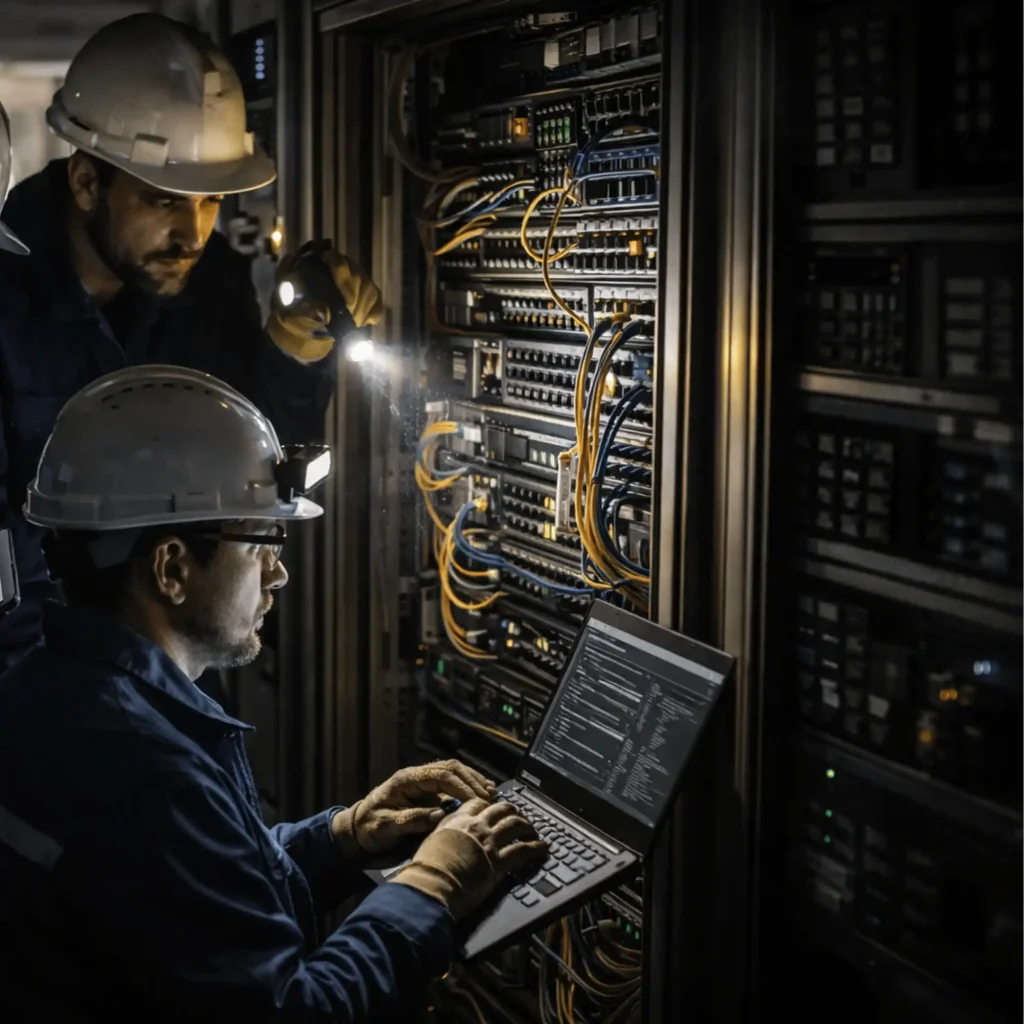 parada crítica no planificada